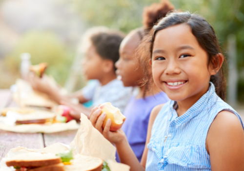 School meal programs nourish students.