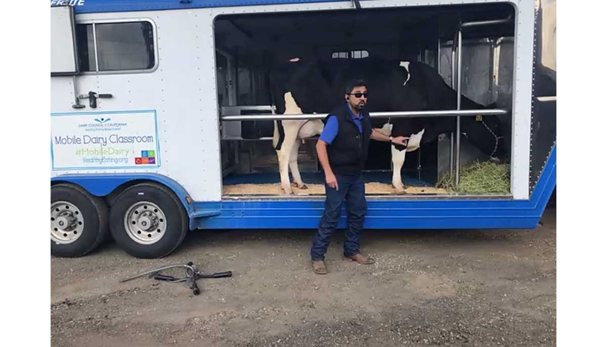 Mobile Dairy Classroom became innovative amidst the COVID-19 pandemic. 