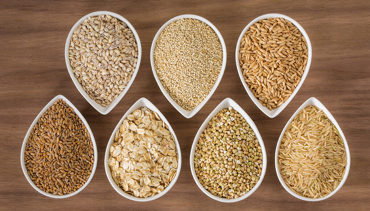 Foods in the grain food group offer a unique package of nutrients.