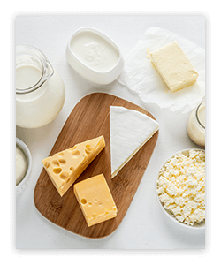 Foods in the dairy food group offer a unique package of nutrients.